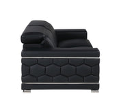 296 - Leather Sofa - R&R Furniture Gallery (Fountain Valley, CA)