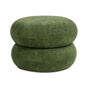 Nest - Low Round Upholstered Ottoman - R&R Furniture Gallery (Fountain Valley, CA)