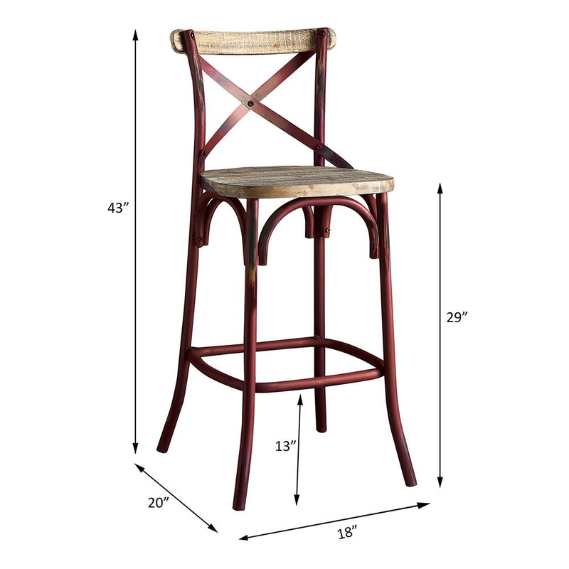 Zaire - Bar Chair (1Pc) - R&R Furniture Gallery (Fountain Valley, CA)