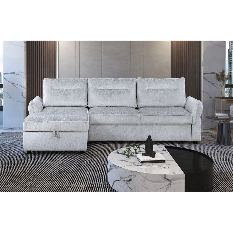 Montana - Sofabed With Storage - Gray - R&R Furniture Gallery (Fountain Valley, CA)