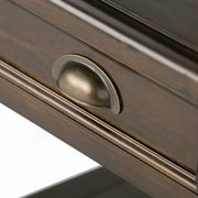 Burlington - End Table - Mahogany Brown - R&R Furniture Gallery (Fountain Valley, CA)