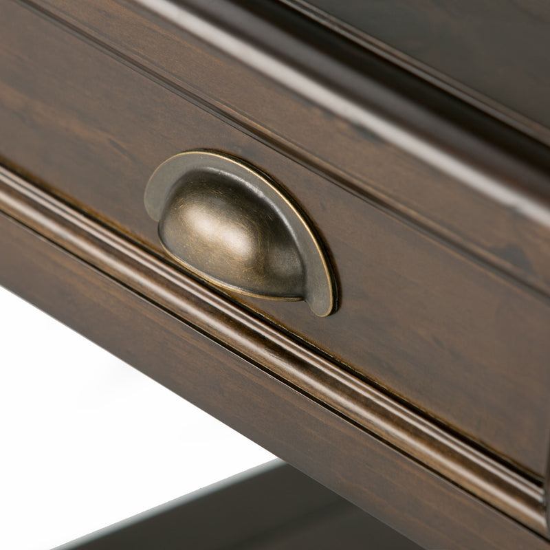 Burlington - End Table - Mahogany Brown - R&R Furniture Gallery (Fountain Valley, CA)
