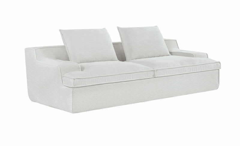 Nimbus - Oversized Full Foam 4 Seater Couch For Living Room Upholstered In Soft, Wide Armrests - R&R Furniture Gallery (Fountain Valley, CA)
