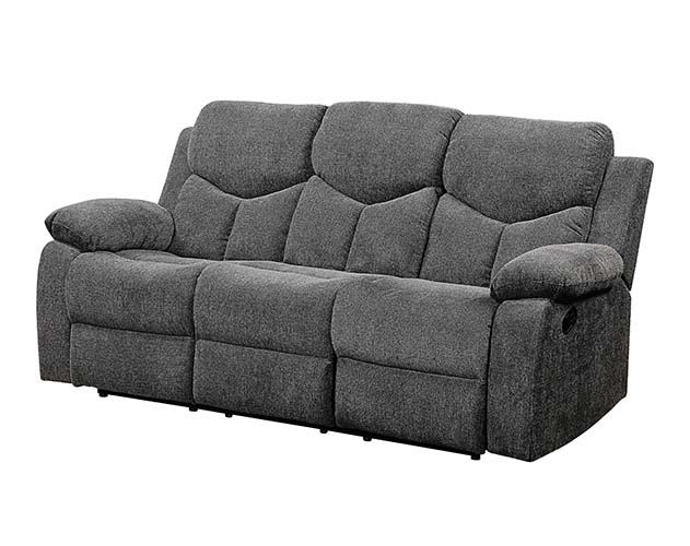 Kalen - Motion Sofa - Gray Chenille - R&R Furniture Gallery (Fountain Valley, CA)