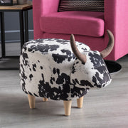 Cow Shaped Ottoman Footstool - R&R Furniture Gallery (Fountain Valley, CA)