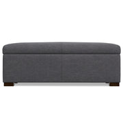 Gabbie - Coffee Table Upholstered Storage Ottoman - R&R Furniture Gallery (Fountain Valley, CA)