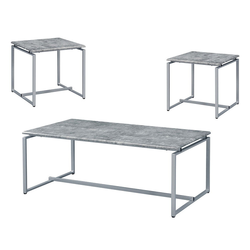 Jurgen - 3Pc Pack Coffee/End Set - R&R Furniture Gallery (Fountain Valley, CA)