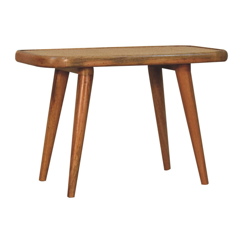 Larissa - Rattan Bench - Oak - R&R Furniture Gallery (Fountain Valley, CA)