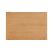 Brandyss - Birdseye Maple 2-Drawer Nightstand - Light Brown - R&R Furniture Gallery (Fountain Valley, CA)