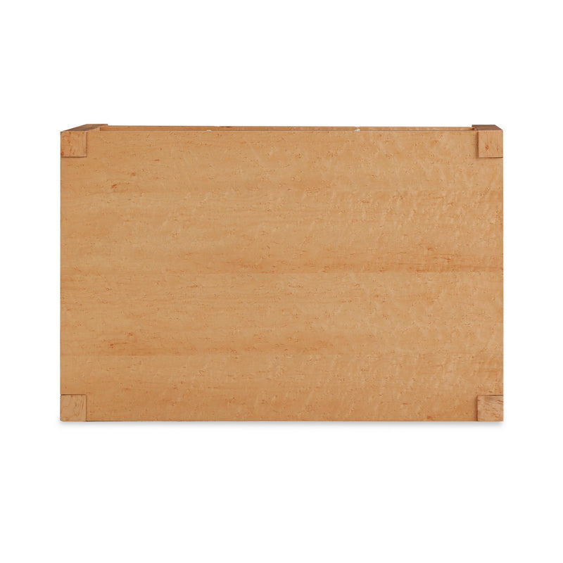 Brandyss - Birdseye Maple 2-Drawer Nightstand - Light Brown - R&R Furniture Gallery (Fountain Valley, CA)