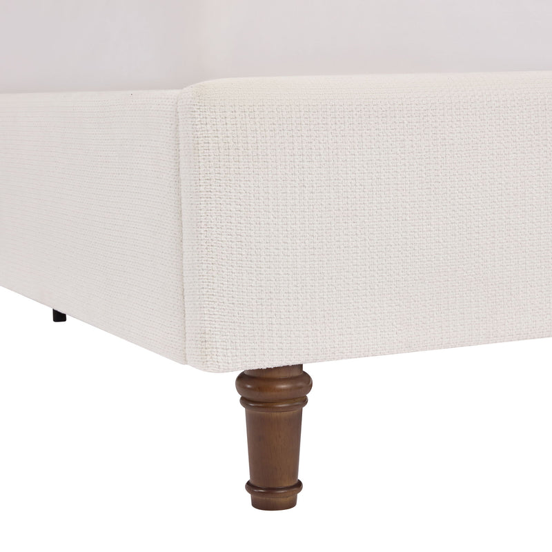 Harper - Tall Headboard Upholstered Bed / High Headboard / Elegant Simplicity / No Box Spring Needed - R&R Furniture Gallery (Fountain Valley, CA)