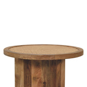 Close Knit Corner End Table - Oak - R&R Furniture Gallery (Fountain Valley, CA)