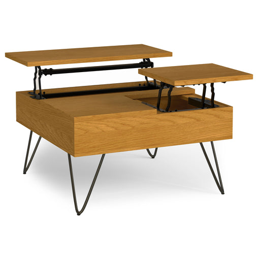 Hunter - Handcrafted Lift Top Coffee Table - R&R Furniture Gallery (Fountain Valley, CA)