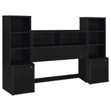 Geary - 3 Piece Bedroom Set With Bookcase Headboard