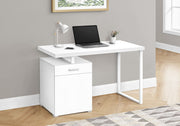Computer Desk, Home Office, Laptop, Left, Right Set-Up, Storage Drawers, Work, Contemporary, Modern - R&R Furniture Gallery (Fountain Valley, CA)