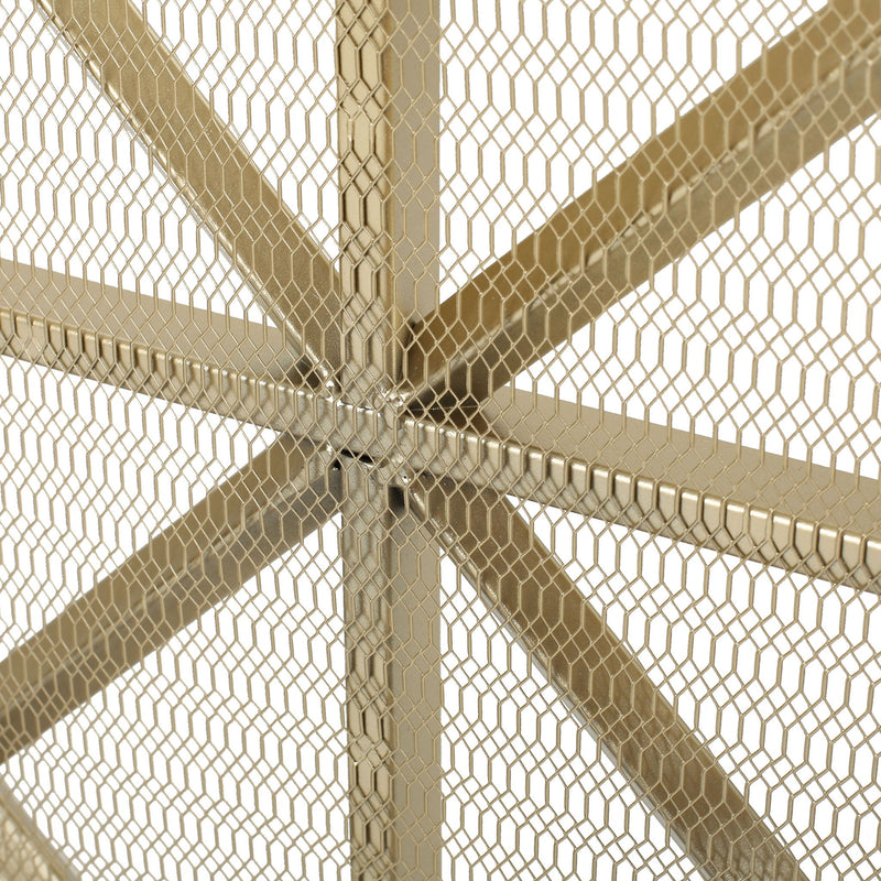 Margaret - 3 Panel Fireplace Screen Iron - R&R Furniture Gallery (Fountain Valley, CA)