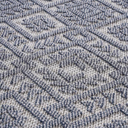 Guros - 8' X 10' Traditional Indoor / Outdoor Area Rug - White / Gray - R&R Furniture Gallery (Fountain Valley, CA)