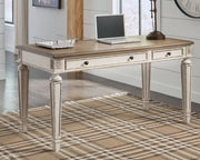 Realyn - Home Office Desk - Light Brown - R&R Furniture Gallery (Fountain Valley, CA)