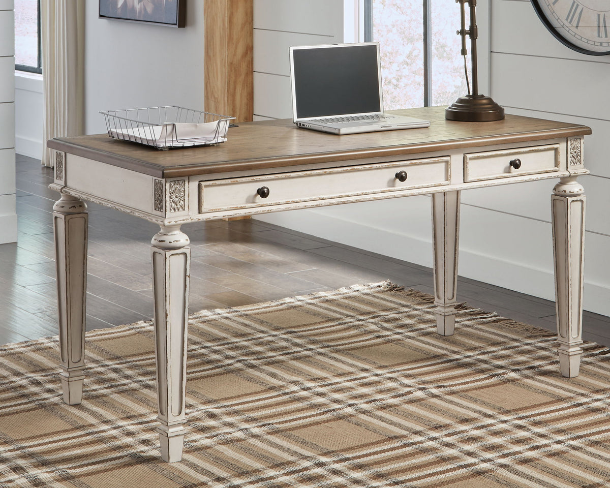 Realyn - Home Office Desk - Light Brown - R&R Furniture Gallery (Fountain Valley, CA)