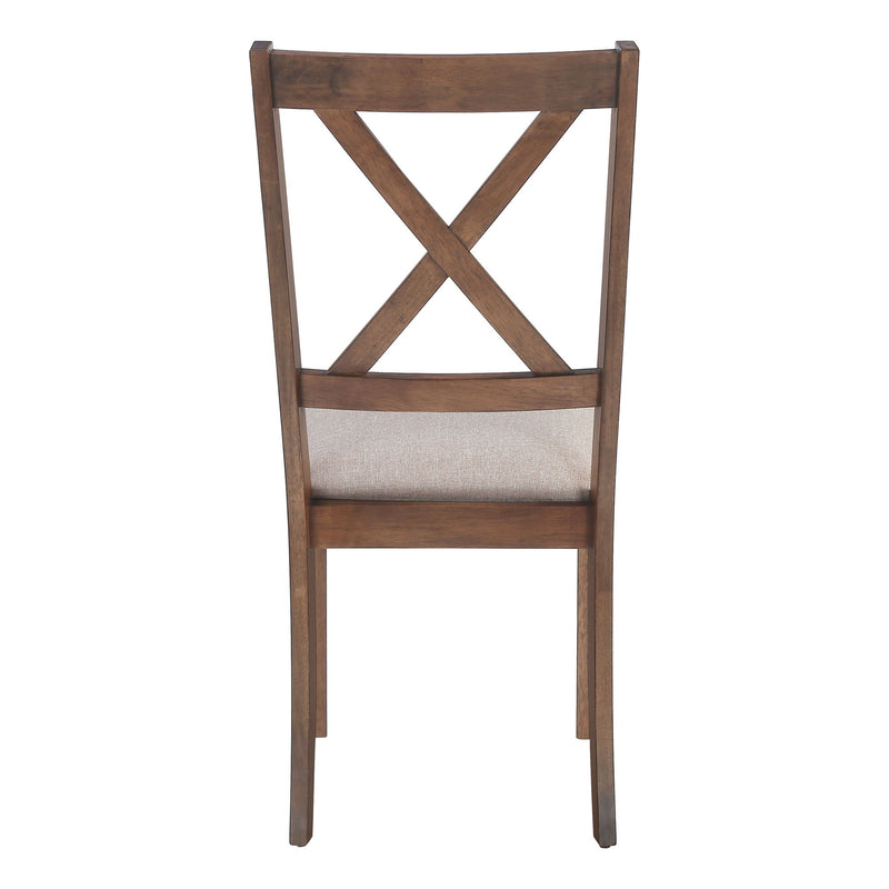 Dining Chair Side, Upholstered For Dining Room, Transitional (Set of 2) - R&R Furniture Gallery (Fountain Valley, CA)