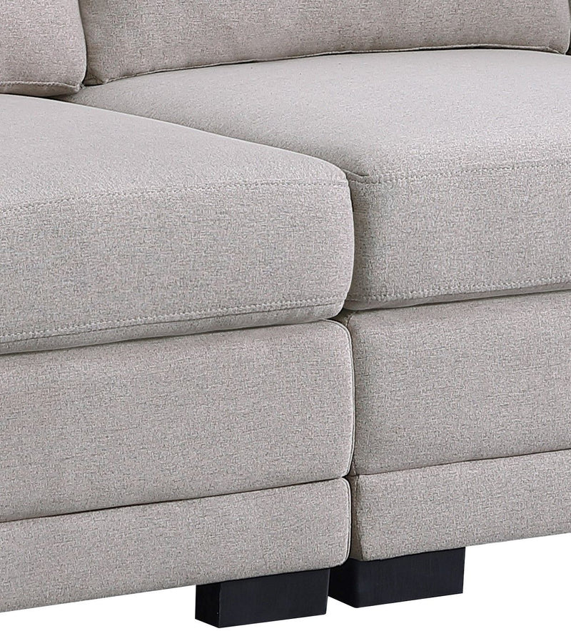 Kristin - Loveseat - Light Gray - R&R Furniture Gallery (Fountain Valley, CA)