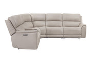 Easton - Power Reclining Sectional With Power Adjustable Headrests - R&R Furniture Gallery (Fountain Valley, CA)