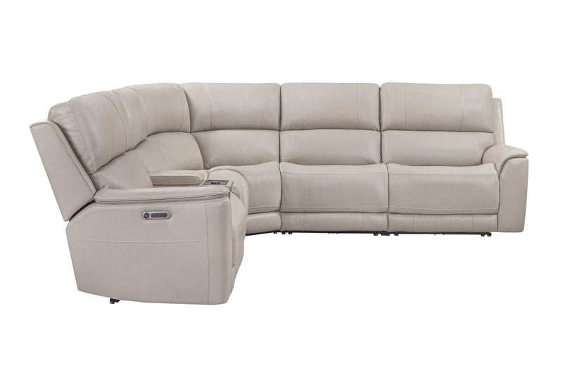Easton - Power Reclining Sectional With Power Adjustable Headrests - R&R Furniture Gallery (Fountain Valley, CA)