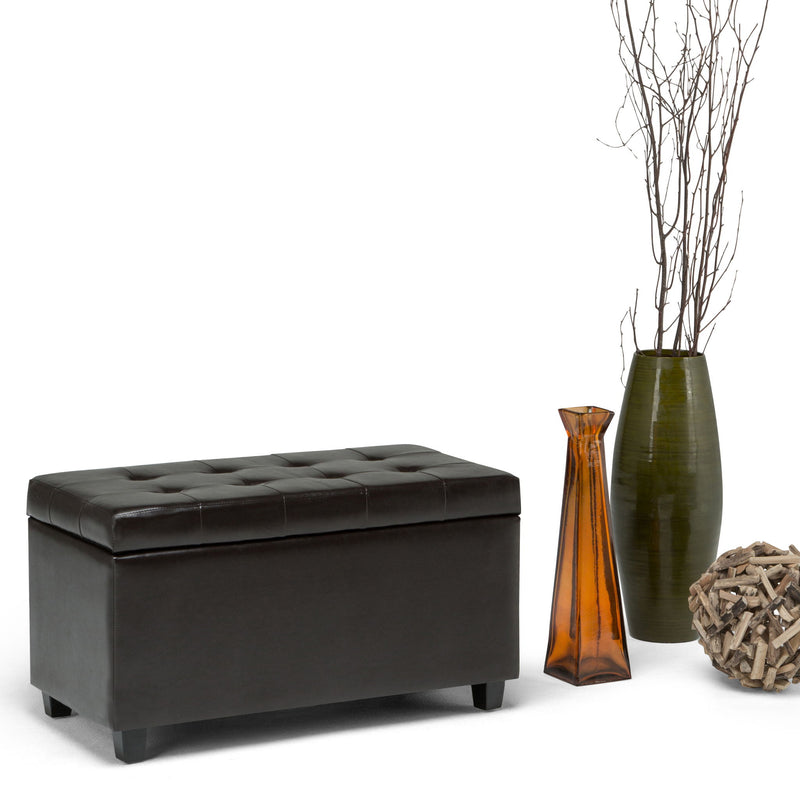 Cosmopolitan - Upholstered Storage Ottoman - R&R Furniture Gallery (Fountain Valley, CA)