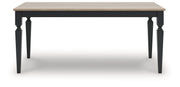 Brenkerton - Rectangular Dining Room Table - Grayish Brown / Black - R&R Furniture Gallery (Fountain Valley, CA)