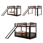 Bunk Bed With Convertible Ladder And Slide - R&R Furniture Gallery (Fountain Valley, CA)