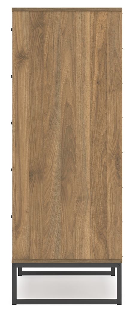 Deanlow - Five Drawer Chest - Honey - R&R Furniture Gallery (Fountain Valley, CA)