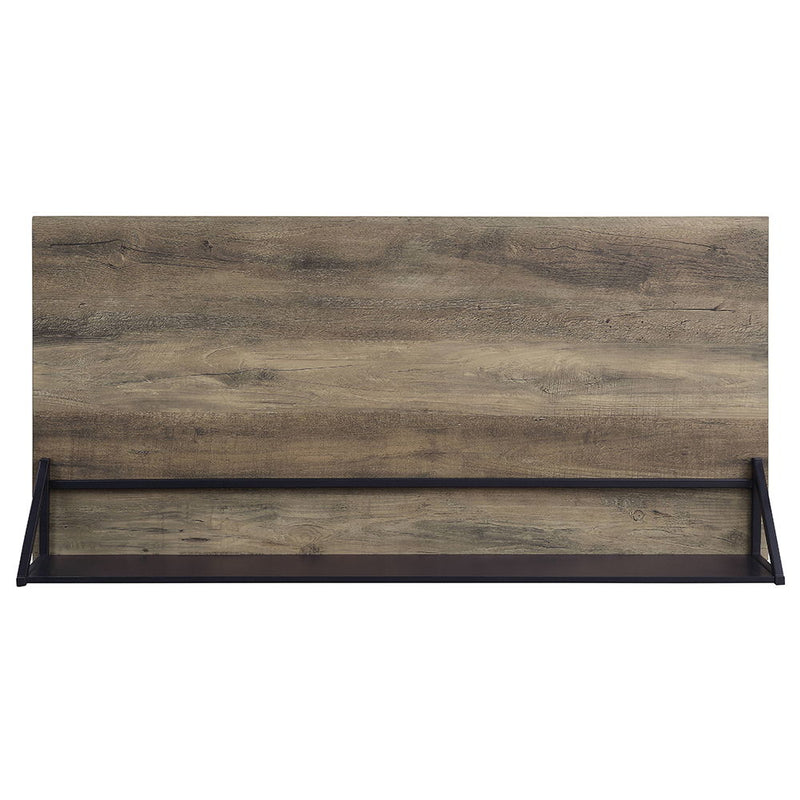 Garima - Writing Desk - Rustic Oak & Black - R&R Furniture Gallery (Fountain Valley, CA)