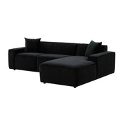 Olafur - Velvet Sectional - R&R Furniture Gallery (Fountain Valley, CA)