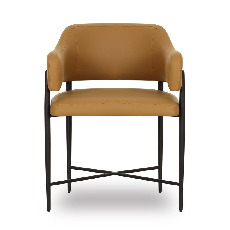 Sezanne - Vegan Leather Dining Chair - R&R Furniture Gallery (Fountain Valley, CA)