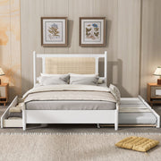 Platform Bed With 2 Big Drawers & Trundle - R&R Furniture Gallery (Fountain Valley, CA)