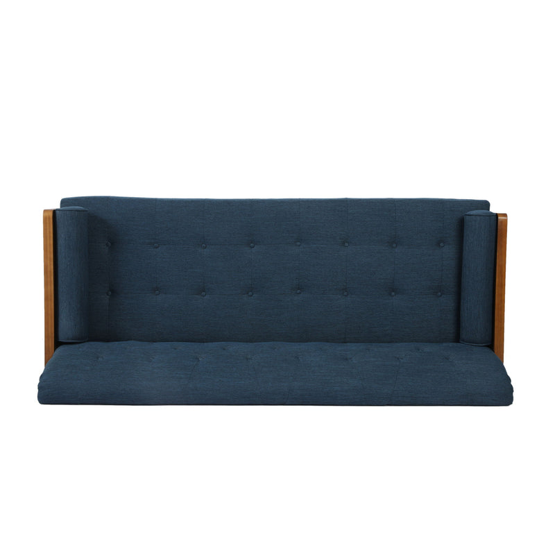 Aidan - Mid Century Modern Tufted Fabric Sofa - R&R Furniture Gallery (Fountain Valley, CA)