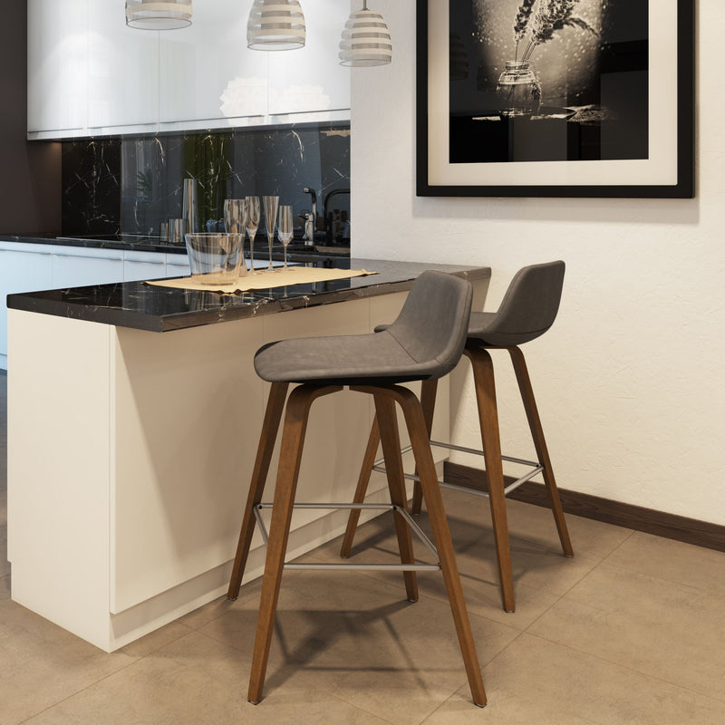 Randolph Bentwood - Counter / Bar Height Stool (Set of 2) - R&R Furniture Gallery (Fountain Valley, CA)
