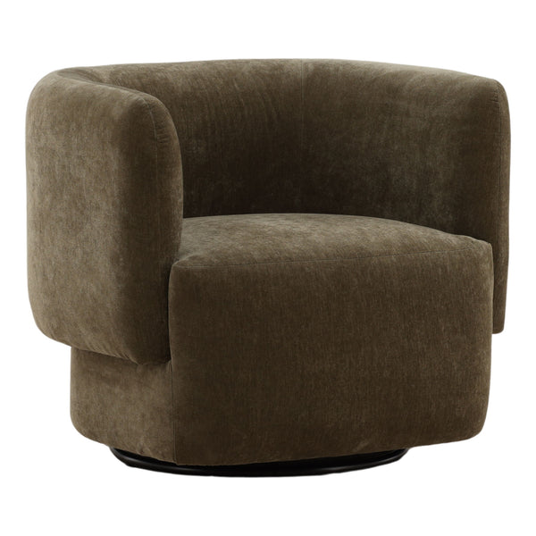 Toph - Swivel Chair - Moss Olive