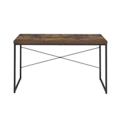 Bob - Writing Desk (Same Ac00906) - Weathered Oak & Black - R&R Furniture Gallery (Fountain Valley, CA)