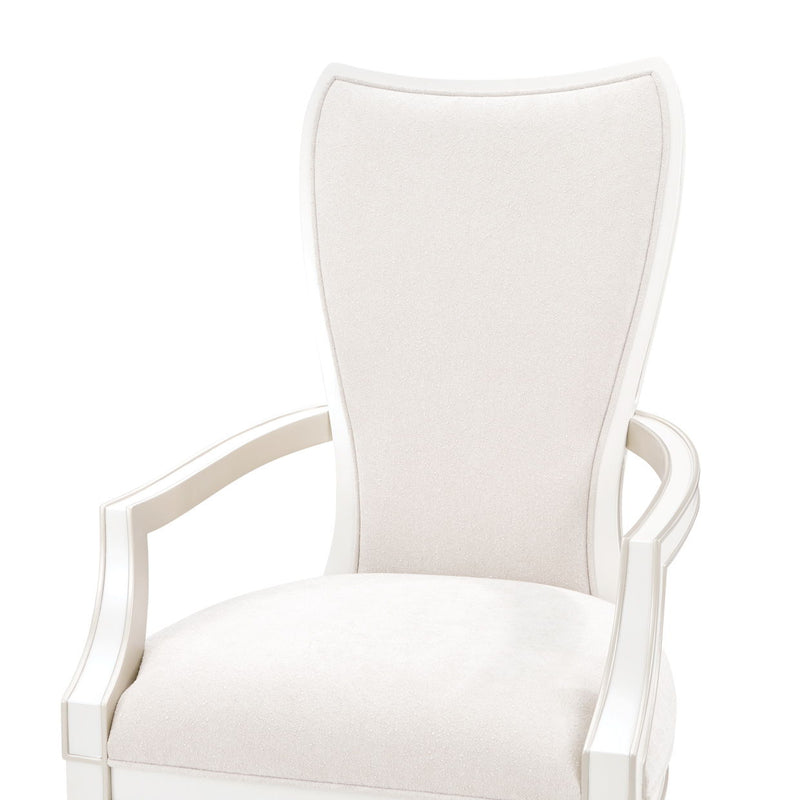 La Marisia - Dining Arm Chair (Set of 2) - Tranquil / Creamy Pearl - R&R Furniture Gallery (Fountain Valley, CA)