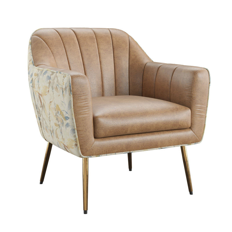 Rose - Accent Chair - Brown - R&R Furniture Gallery (Fountain Valley, CA)