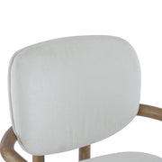 Upholstered Arm Dining Chairs (Set of 2) - R&R Furniture Gallery (Fountain Valley, CA)