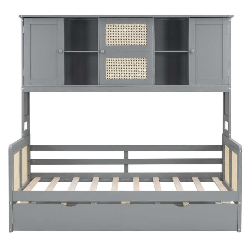 Daybed And All In One Cabinet And Shelf - R&R Furniture Gallery (Fountain Valley, CA)