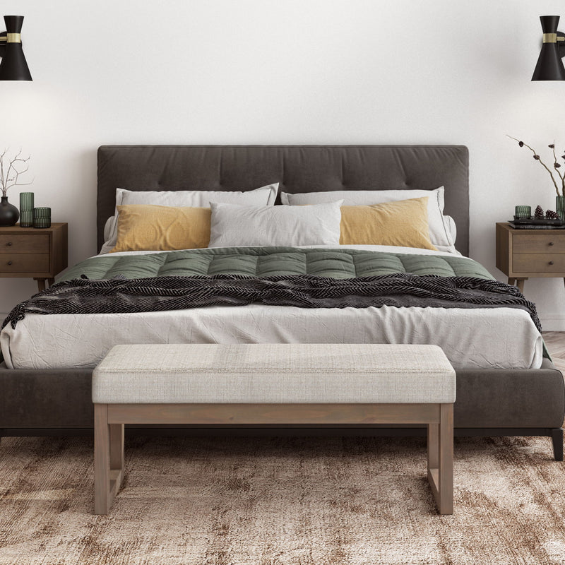 Milltown - Upholstered Ottoman Bench - R&R Furniture Gallery (Fountain Valley, CA)