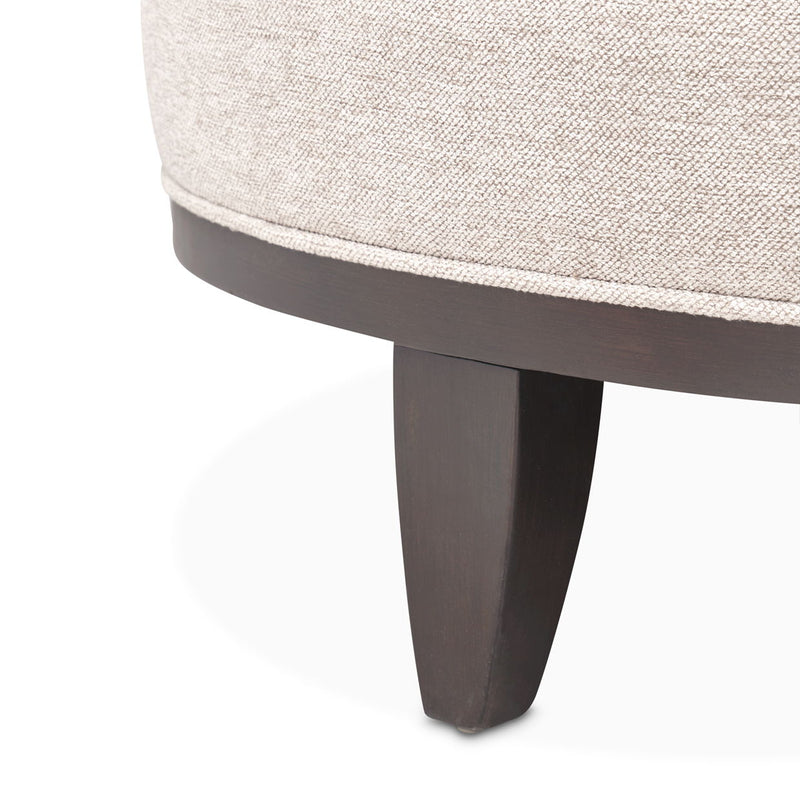 Camellia Field - Chenille Sofa - Beige / Dark Brown - R&R Furniture Gallery (Fountain Valley, CA)