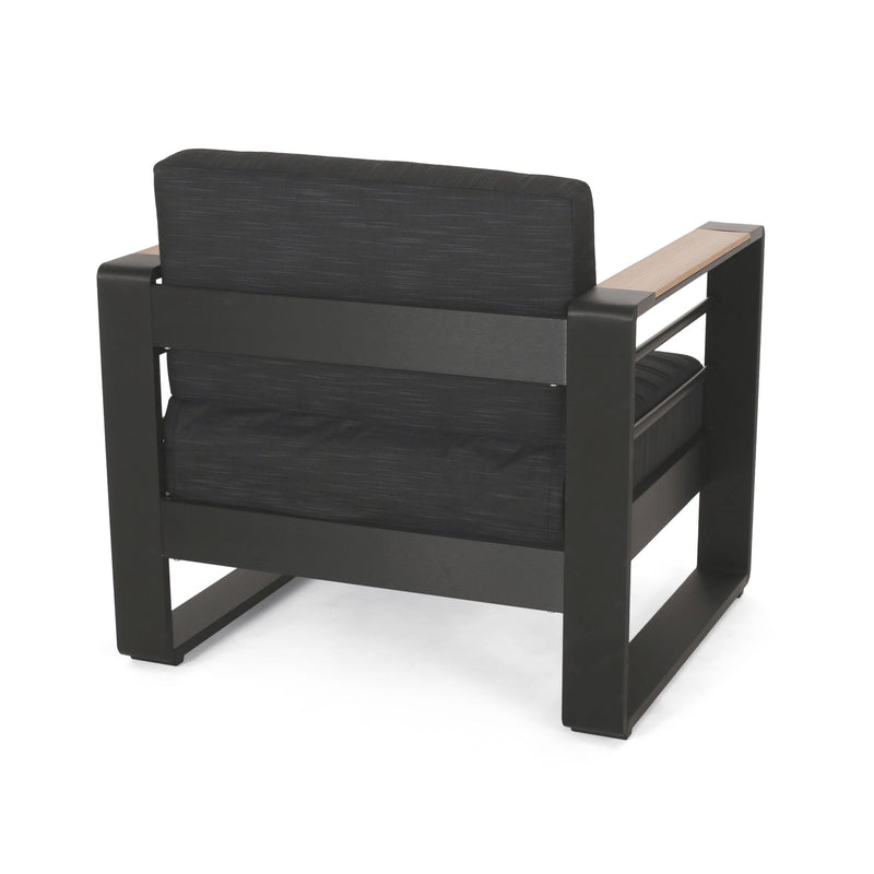 Giovanna - Club Chair Set With Aluminum Frame - R&R Furniture Gallery (Fountain Valley, CA)