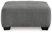 Birkdale Court - Oversized Accent Ottoman - Gray - R&R Furniture Gallery (Fountain Valley, CA)