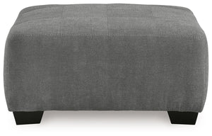 Birkdale Court - Oversized Accent Ottoman - Gray - R&R Furniture Gallery (Fountain Valley, CA)