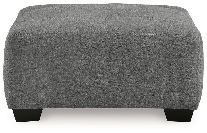 Birkdale Court - Oversized Accent Ottoman - Gray - R&R Furniture Gallery (Fountain Valley, CA)