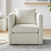Sutton - Swivel Barrel Chair - R&R Furniture Gallery (Fountain Valley, CA)